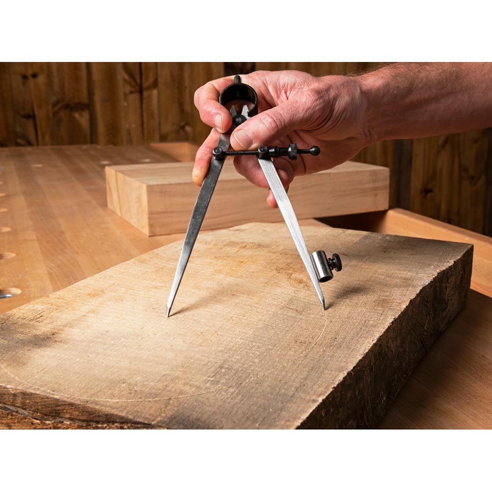 Axminster Pencil Compass/Dividers - 150mm