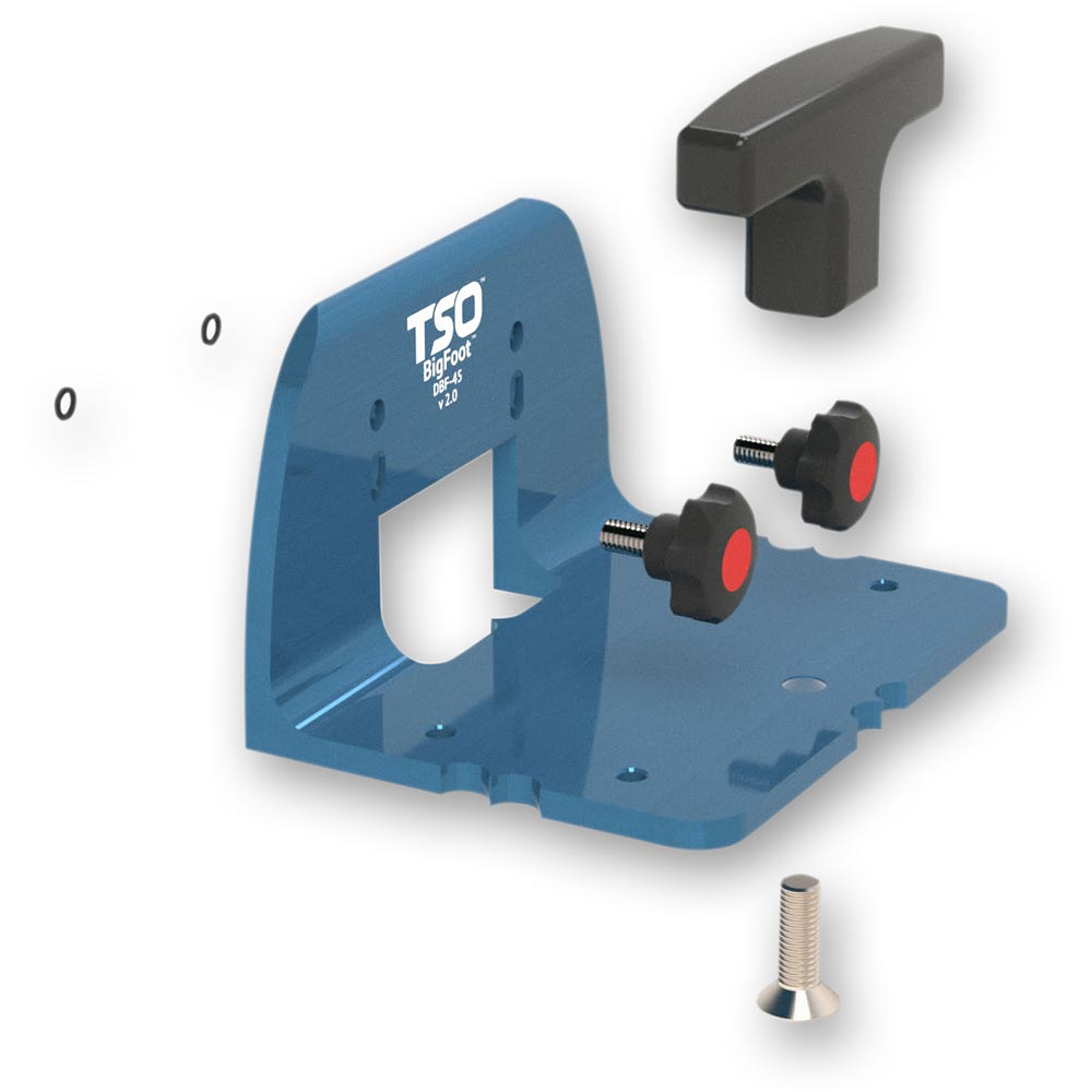 TSO Products DBF-45 BigFoot v2.0 Base Support Festool DOMINO
