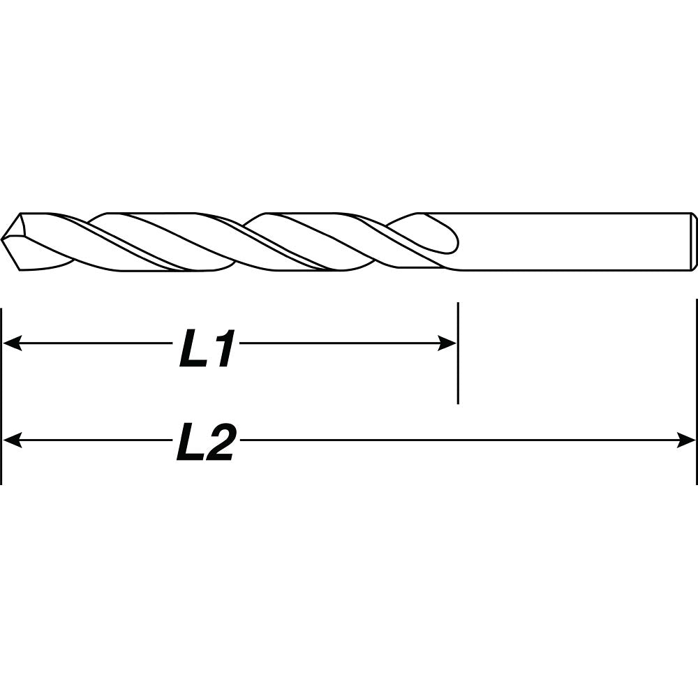 FISCH Universal HSS Twist Drill Hex Shank