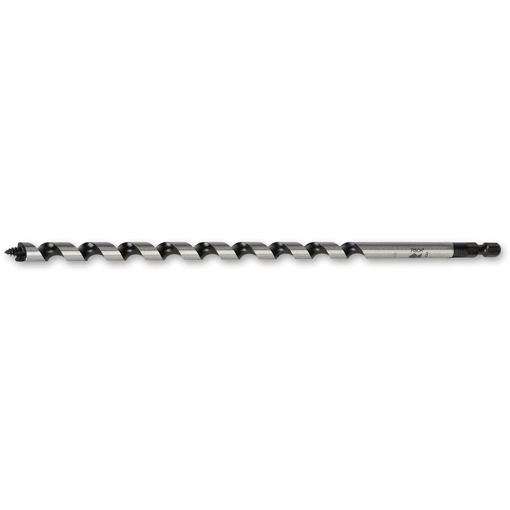 FISCH Auger Bits 1/4" Hex Shank