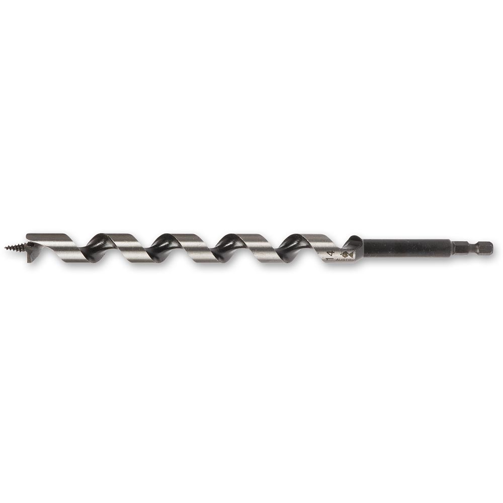 FISCH Auger Bits 1/4" Hex Shank