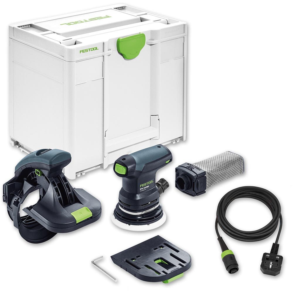 Festool ES-ETS 125 REQ-Plus Sander with Positioning Aid 230V