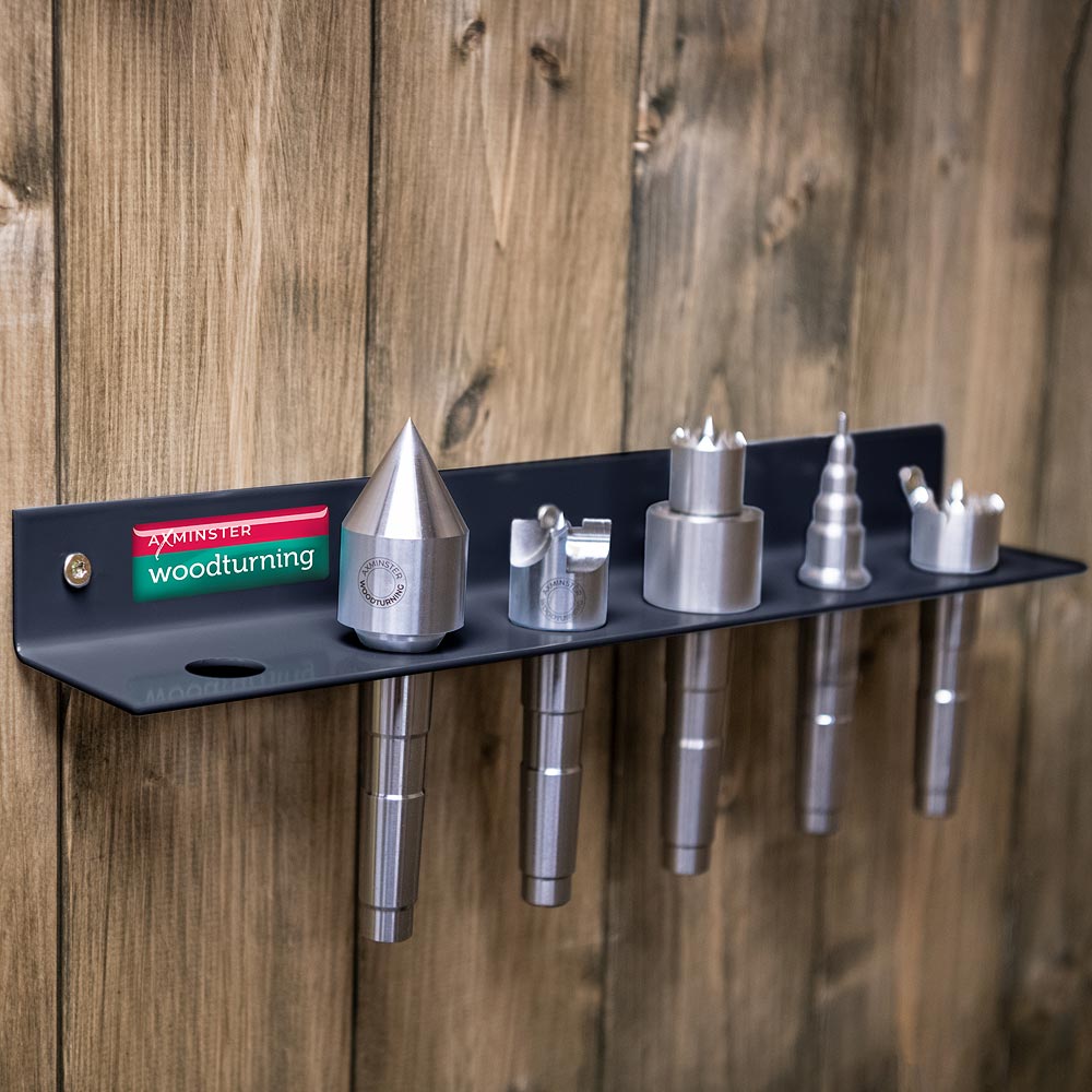 Axminster Woodturning Lathe Centre Rack - 2MT