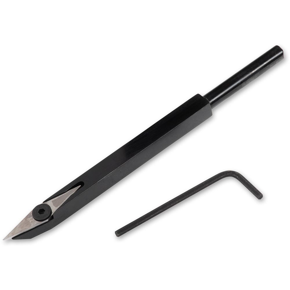 Crown Mini Carbide Pro Detail Tip Turning Tool - Unhandled
