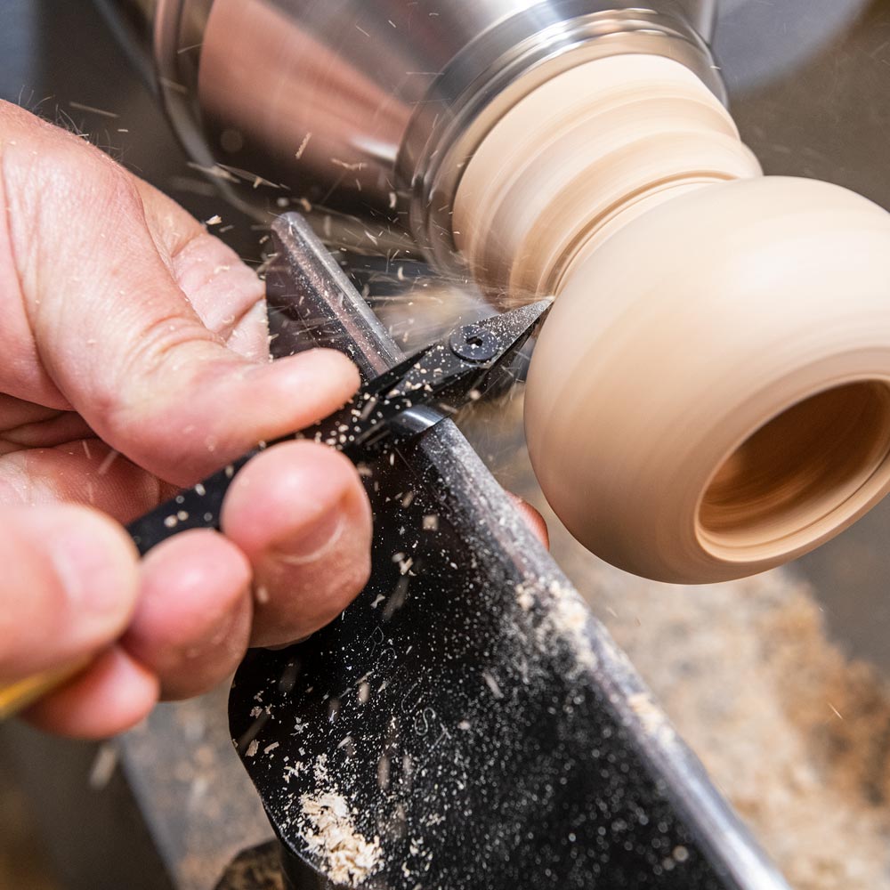 Crown Mini Carbide Pro Detail Tip Turning Tool