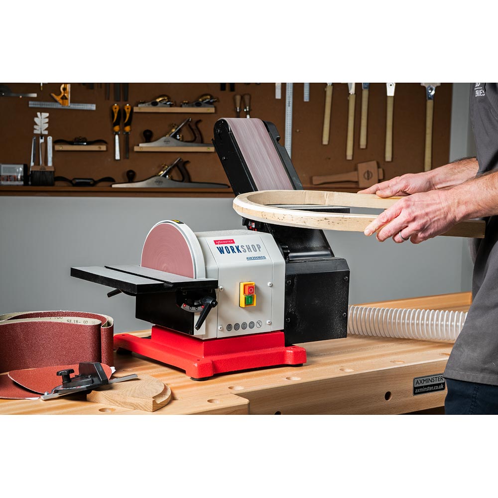 Axminster Workshop AW200BDS Belt & Disc Sander - 230V