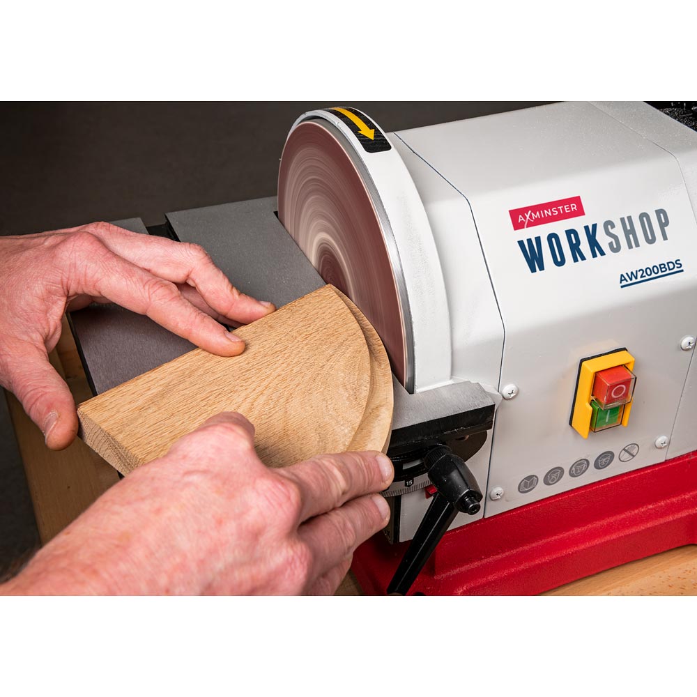 Axminster Workshop AW200BDS Belt & Disc Sander - 230V