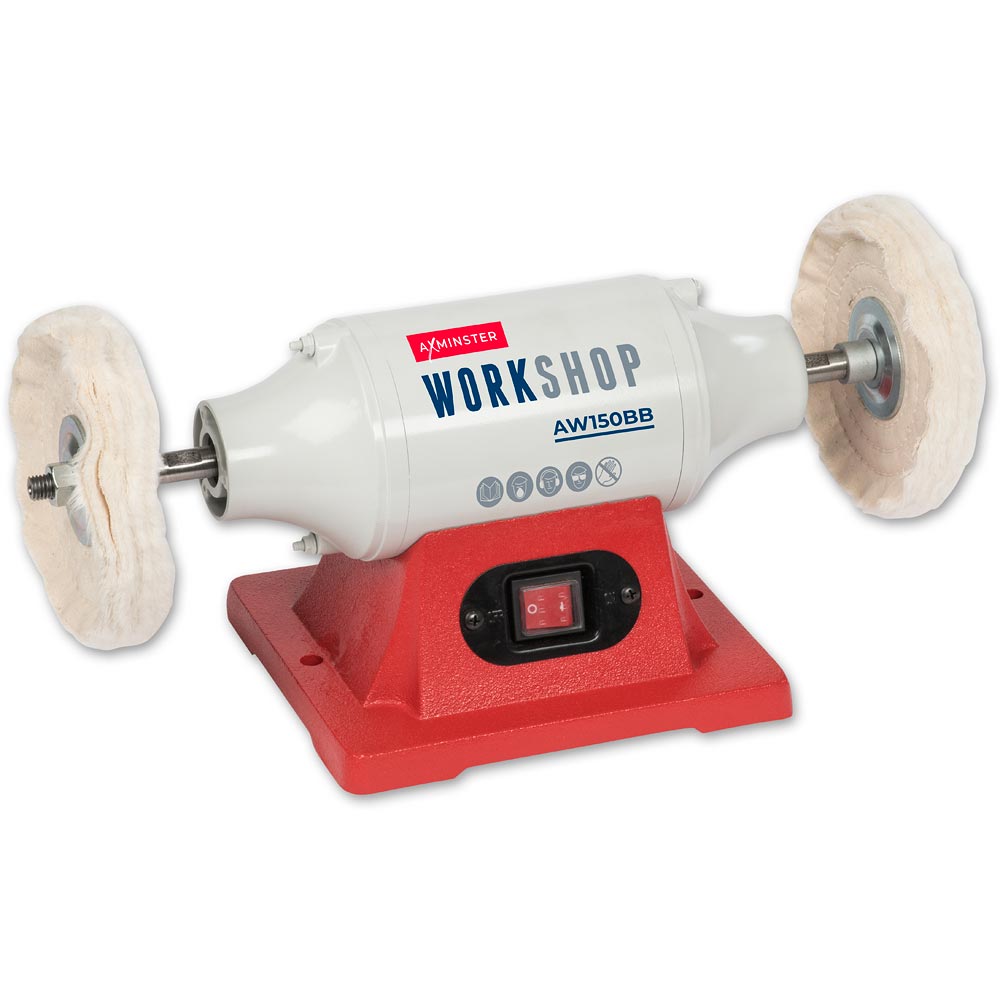 Axminster Workshop AW150BB 150mm Polisher - 230V