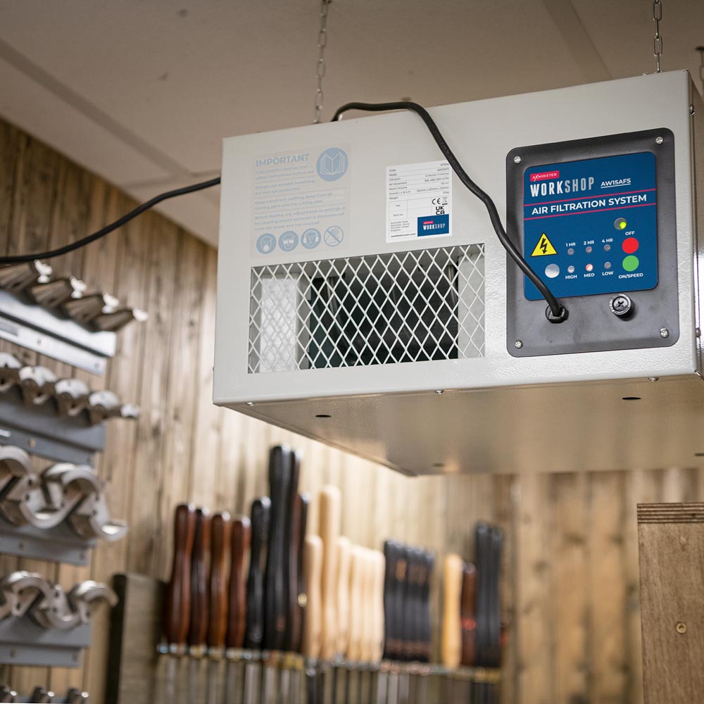 Axminster Workshop AW15AFS Air Filter - 230V