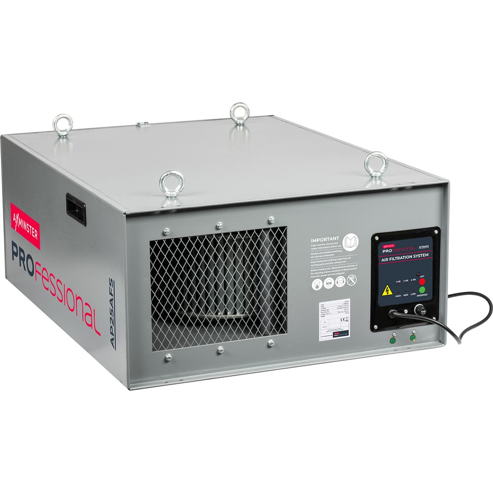 Axminster Professional AP25AFS Air Filter - 230V