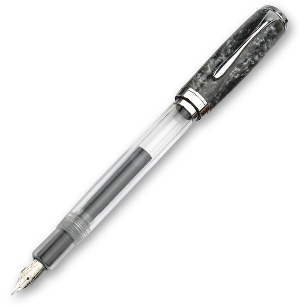Clarion Demonstrator Fountain Pen Kit - Chrome
