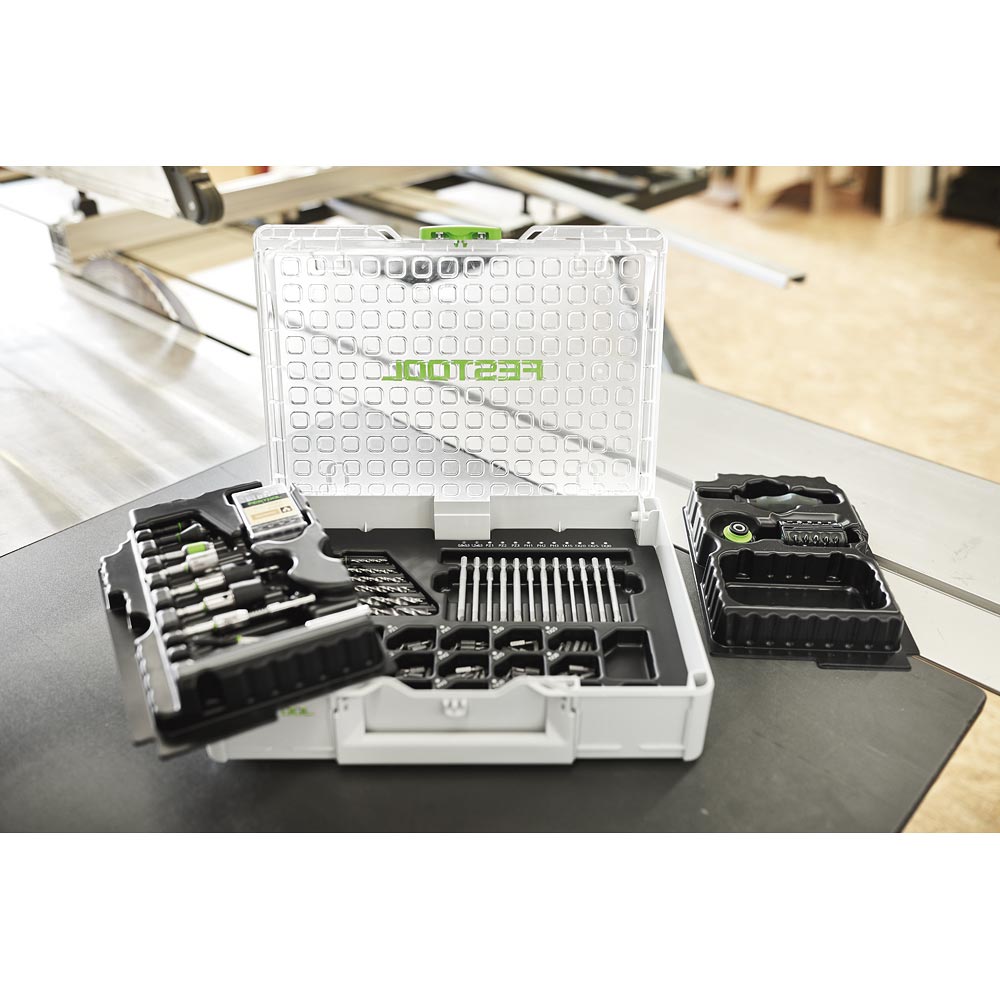 Festool 104 Piece CENTROTEC Assembly Kit in T-Loc Case