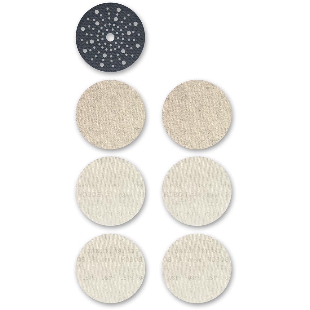 Bosch Expert M480 Net Abrasive Discs 150mm Bonus Pack