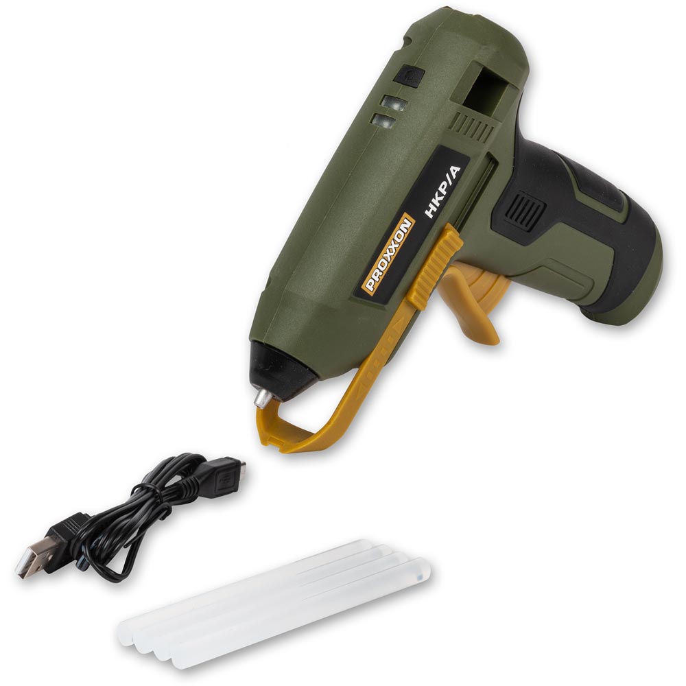 PROXXON HKP/A Cordless Hot Glue Gun