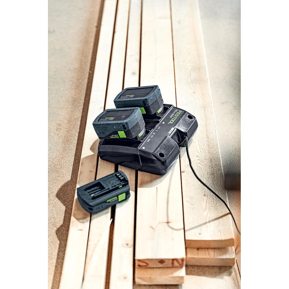 Festool TCL 6 Duo Rapid Charger Li-ion 10.8V-18V