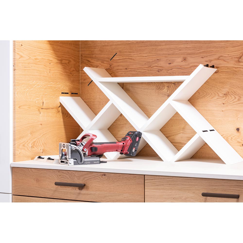 Lamello Zeta P2 Cordless Biscuit Jointer Set 18V (4.0Ah)