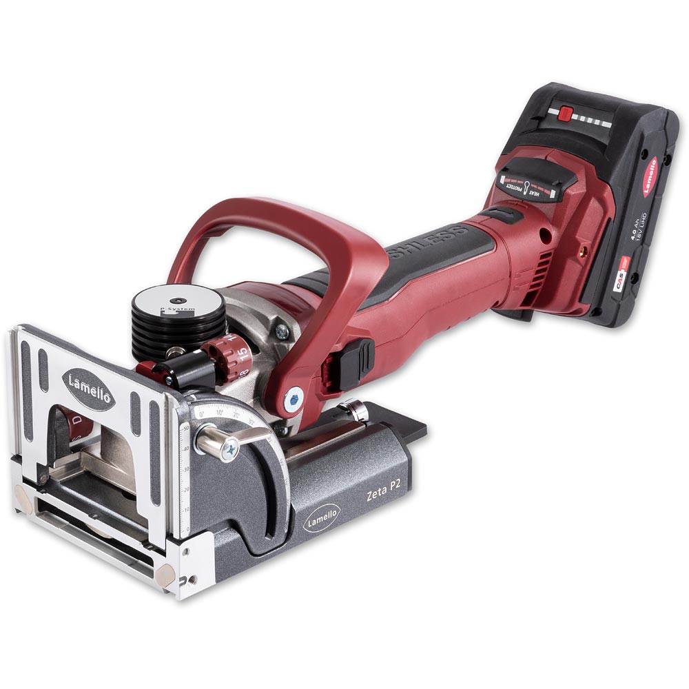 Lamello Zeta P2 Cordless Biscuit Jointer Set 18V (4.0Ah)