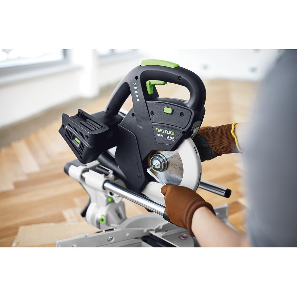 Festool KSC 60 EB- Basic Cordless Mitre Saw 18V (Body Only)