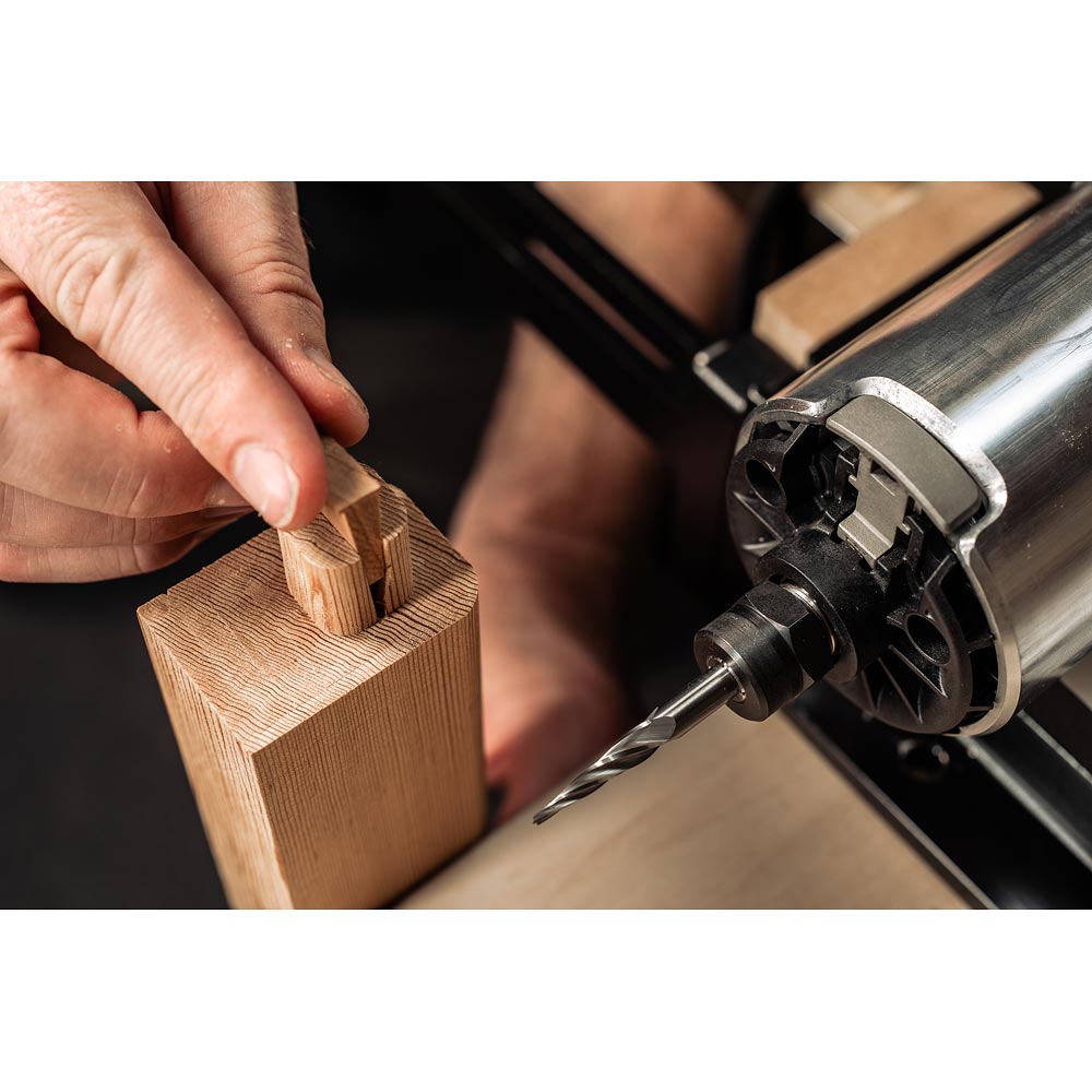 Shaper Tapered Ball Nose Router Bit 11 Deg 1/4" shank