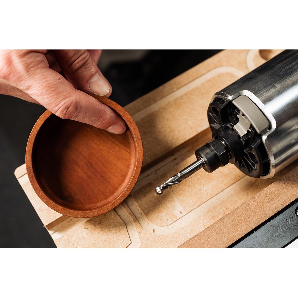 Shaper Up-Spiral Ball Nose Router Bit 1/4" Shank
