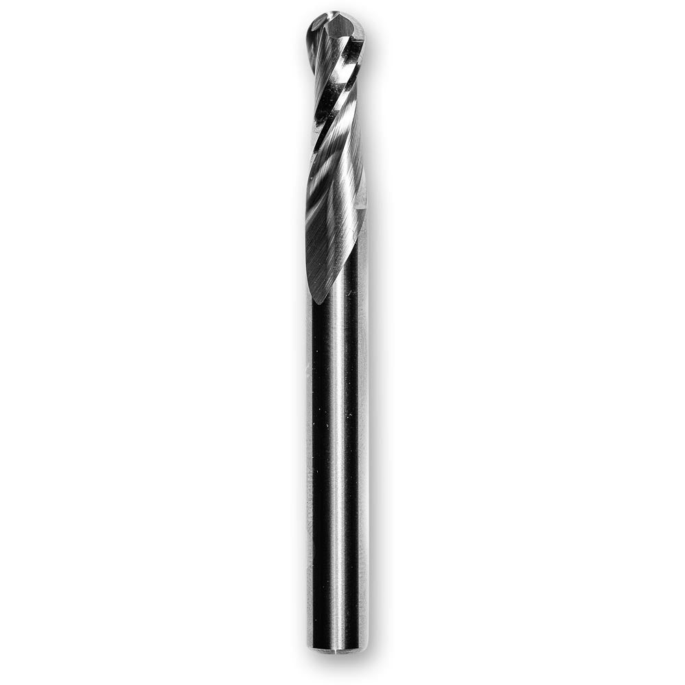 Shaper Up-Spiral Ball Nose Router Bit 1/4" Shank