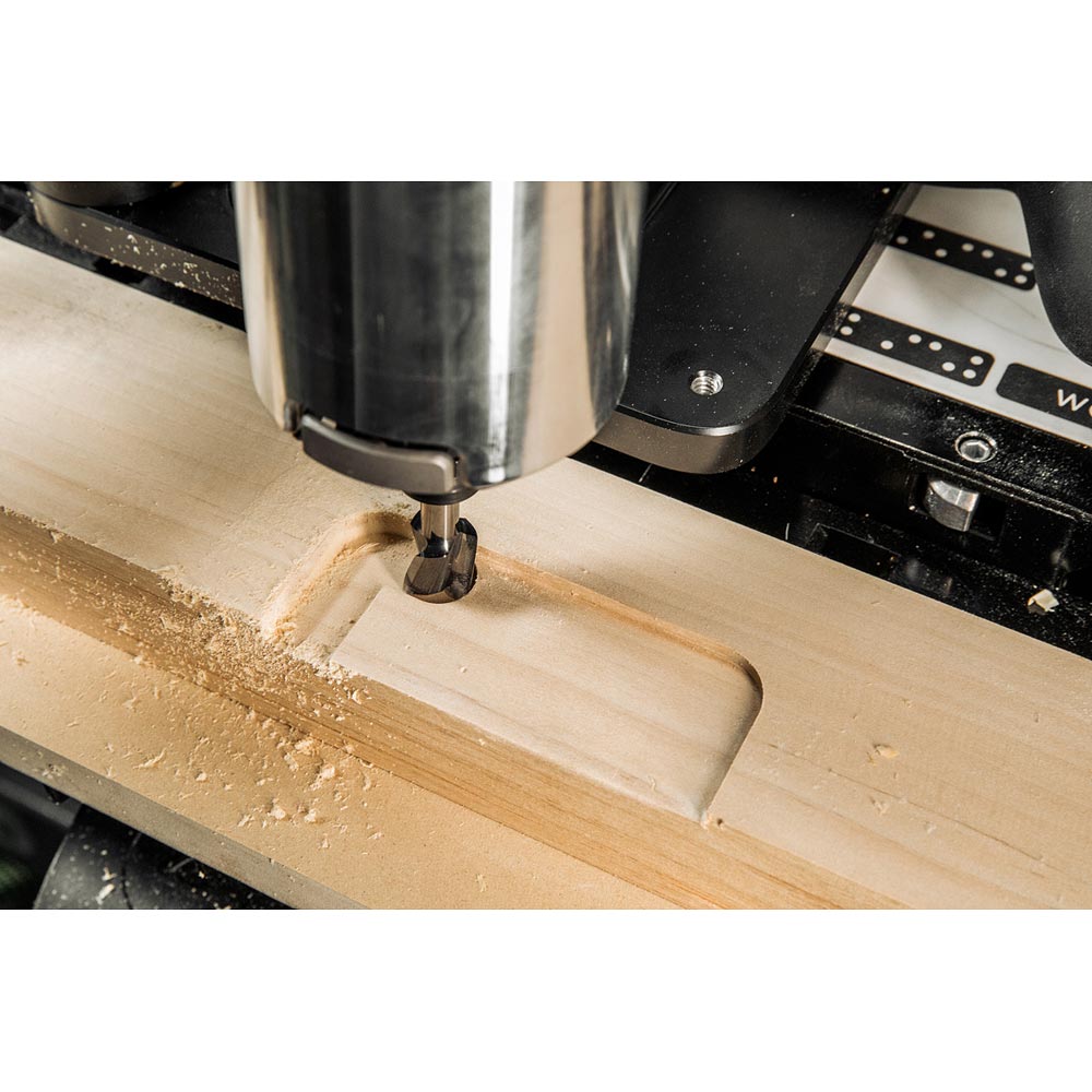 Shaper Clearing Router Bit 16 x 16mm 8mm Shank