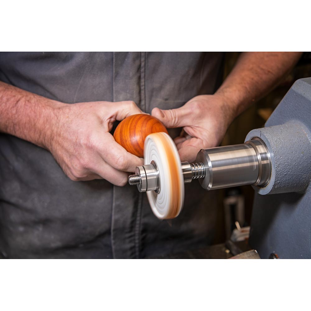 Axminster Woodturning Twist & Fix Adaptor & Mop Arbor
