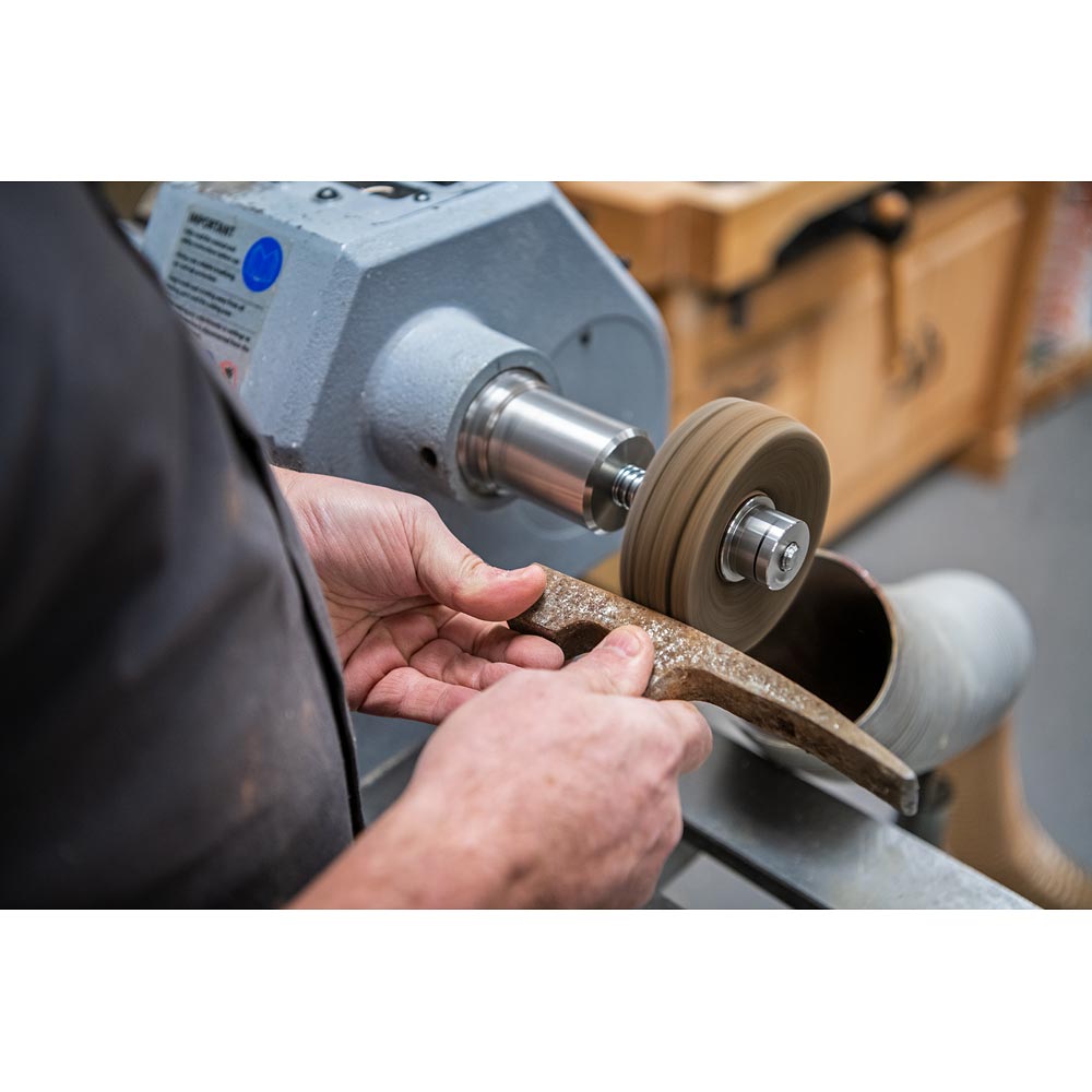 Axminster Woodturning Twist & Fix Adaptor & Mop Arbor