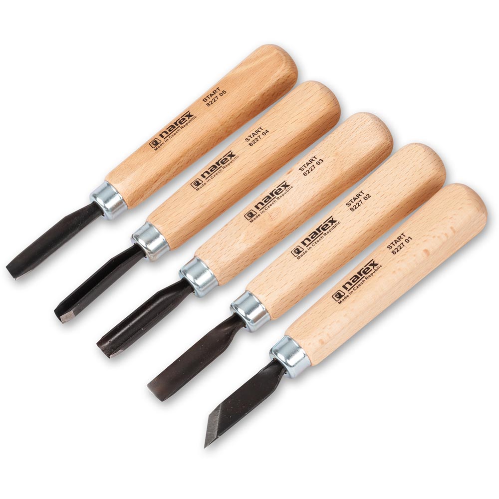 Narex 5 Piece Carving Set