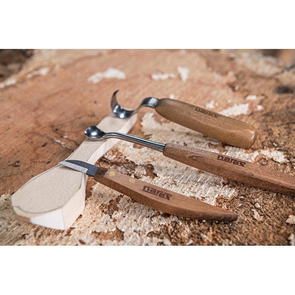 Narex Spoon Carving 3 Piece Set