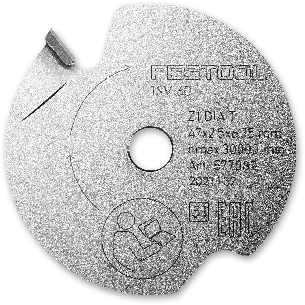Festool Universal Scoring Blade for KSV 60 Plunge Saw - 47mm