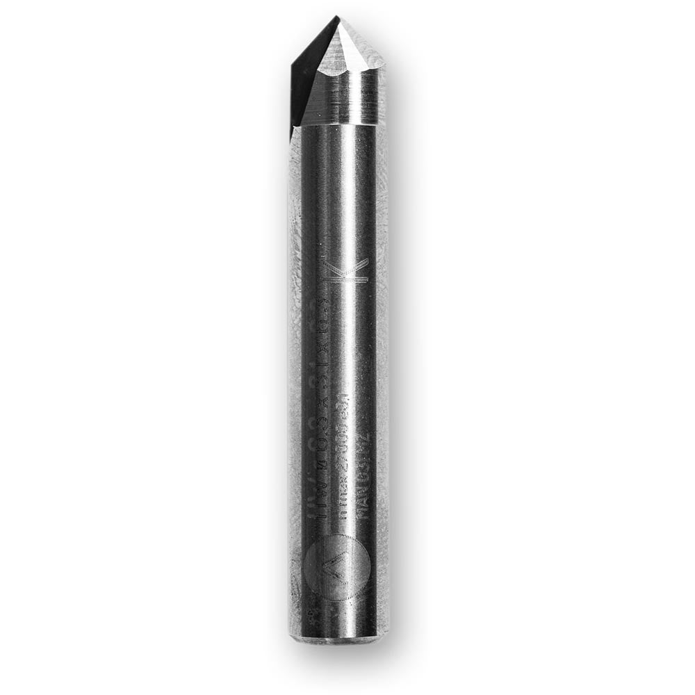 Shaper 90 deg Engraving Router Bit 1/4 Shank