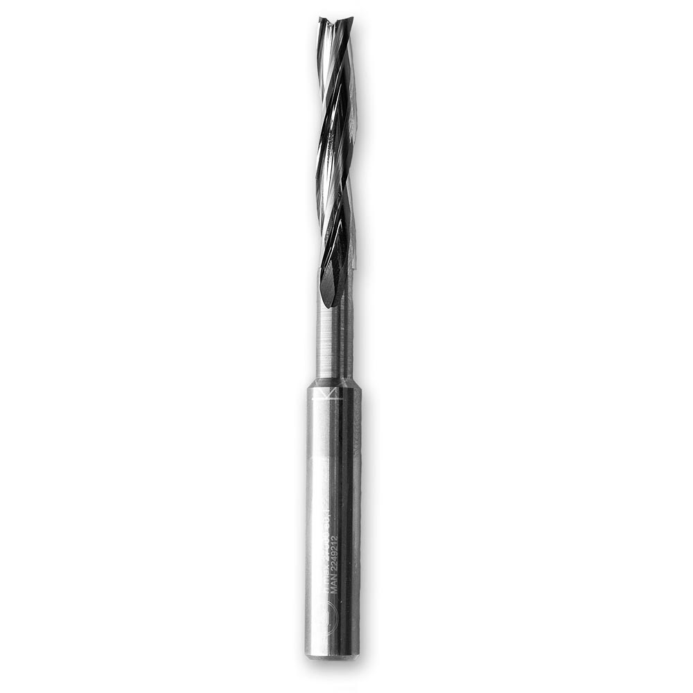 Shaper Up-Spiral Flat Router Bit 6 x 30mm 8mm Shank