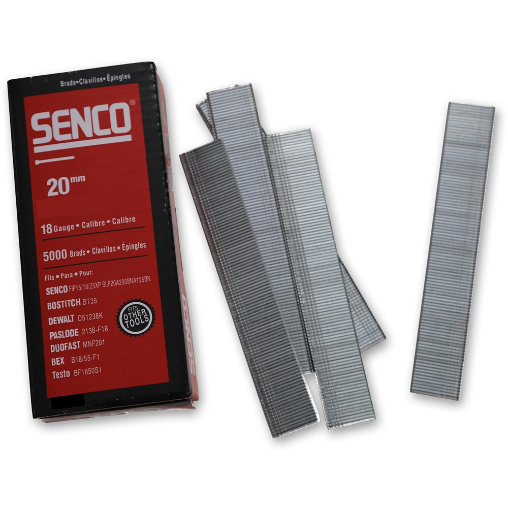 SENCO AX 18-gauge Stainless Steel Brad Nail - Box of 5,000