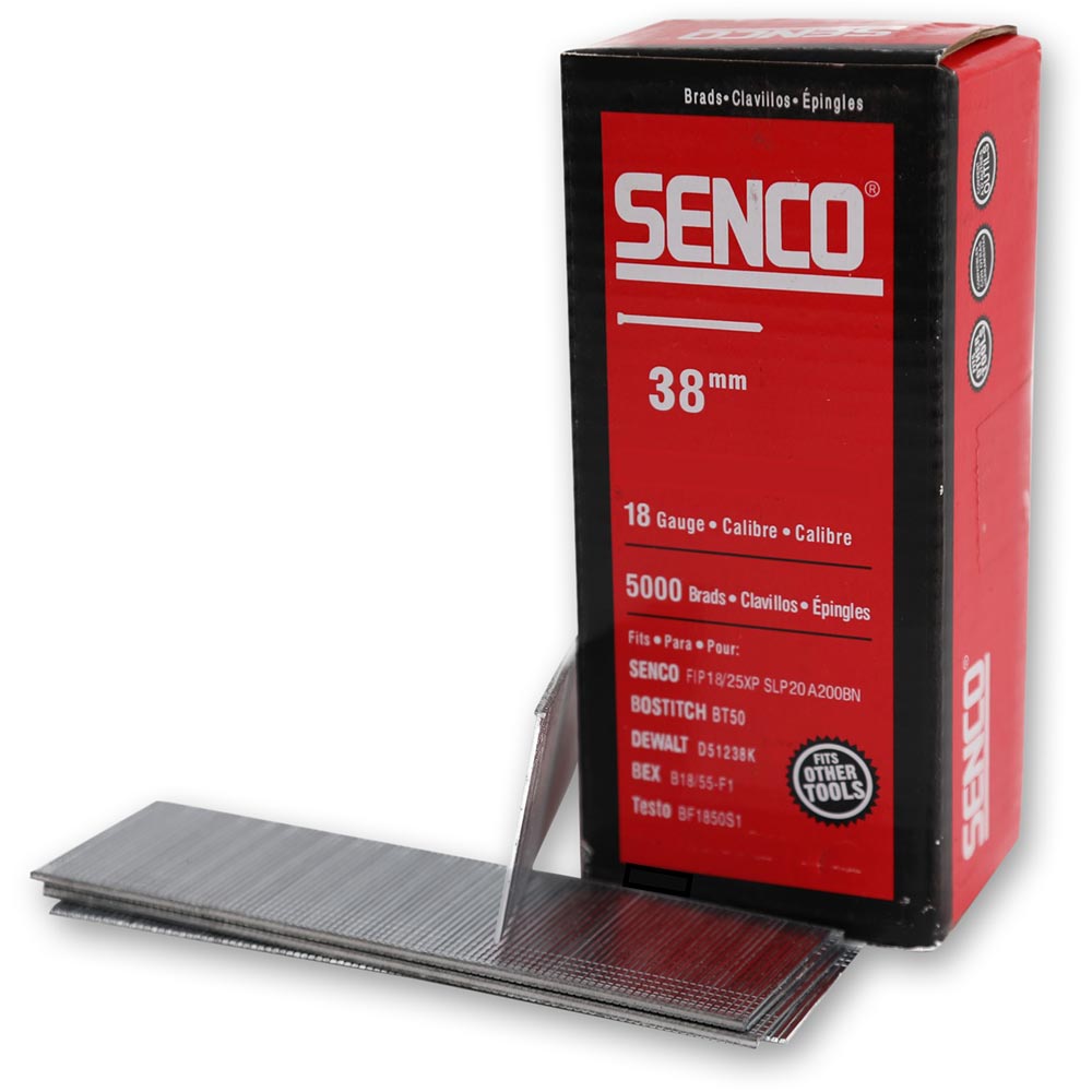 SENCO AX 18-gauge Stainless Steel Brad Nail - Box of 5,000