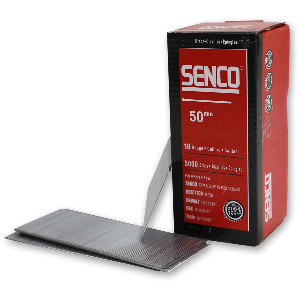 SENCO AX 18-gauge Stainless Steel Brad Nail - Box of 5,000