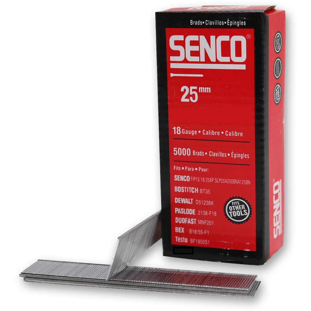 SENCO AX 18-gauge Stainless Steel Brad Nail - Box of 5,000