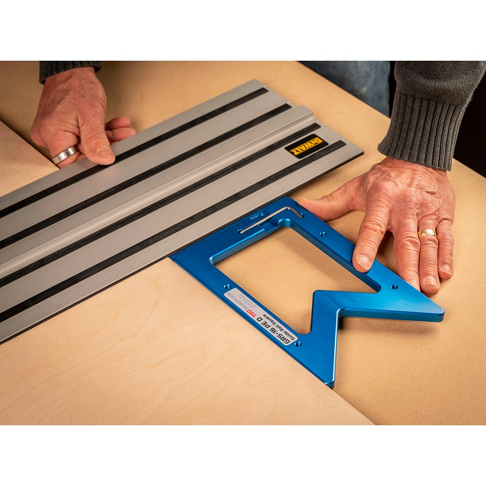 TSO Products GRS-16 PE D Edge Guide Rail DeWALT