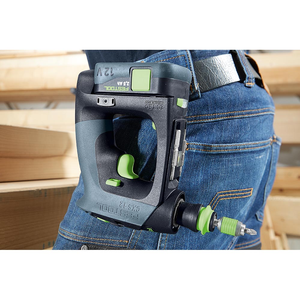 Festool CXS12  2.5 Set Cordless Drill Driver 12V (2 x 2.5Ah)