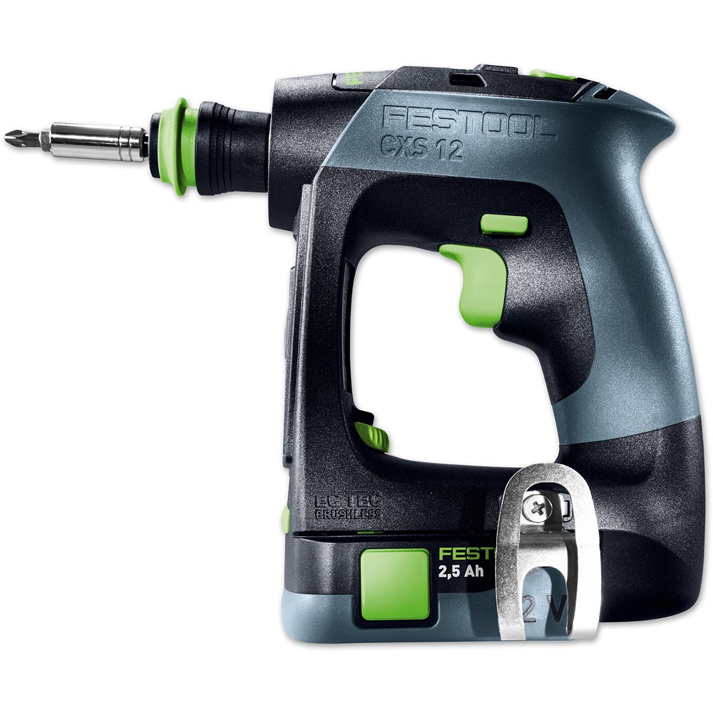 Festool CXS12  2.5 Set Cordless Drill Driver 12V (2 x 2.5Ah)