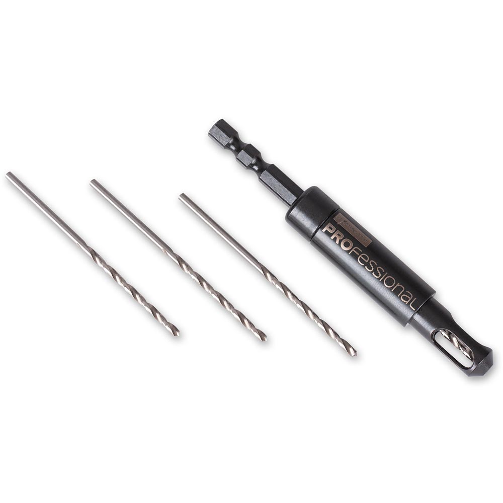 Axminster Hinge Drill with 3 Spare Bits