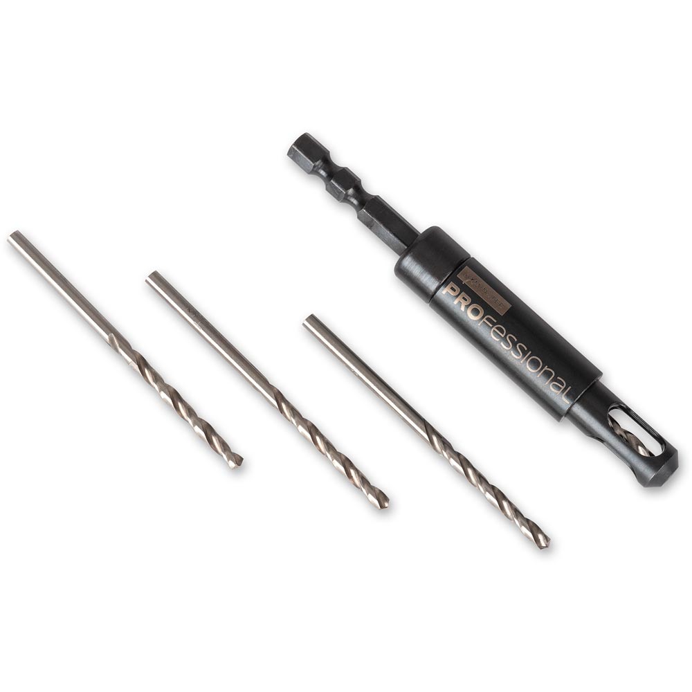 Axminster Hinge Drill with 3 Spare Bits