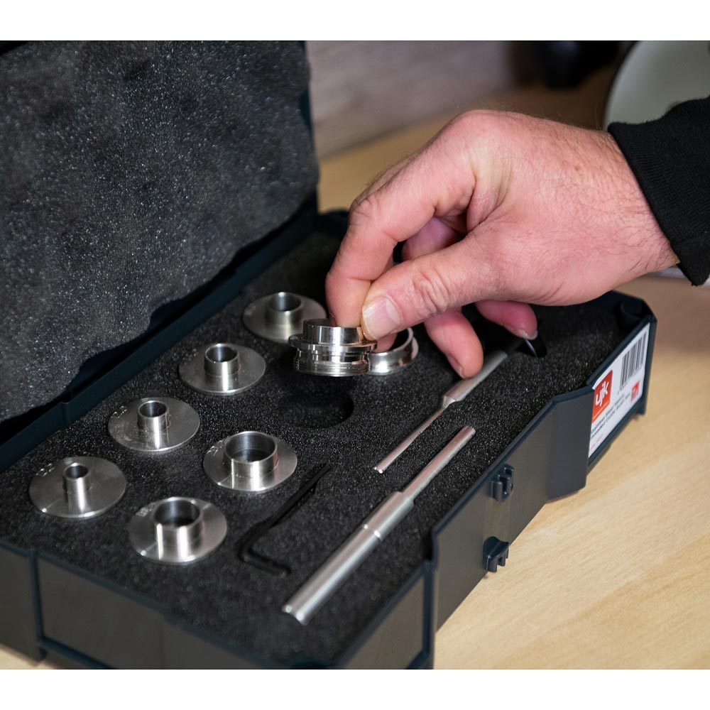 UJK Stainless Steel Metric Threaded Guide Bush Set