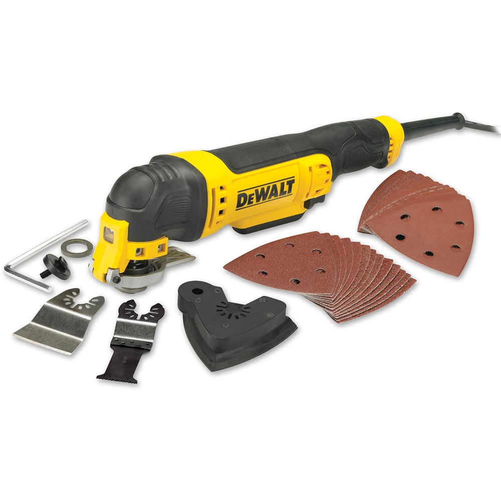 DeWALT DWE315B Multi-Tool, Accessories & Toolbag