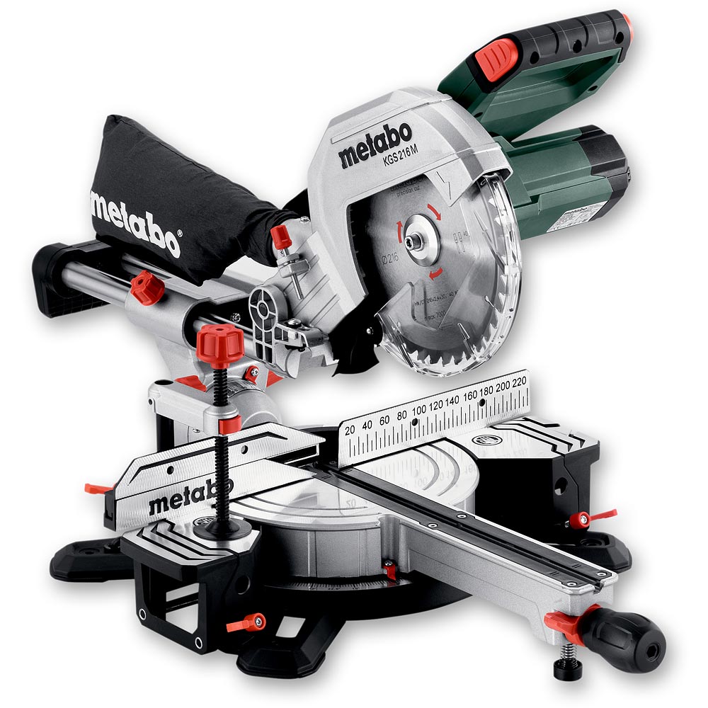 Metabo KGS216M Slide Mitre Saw 216mm 230V