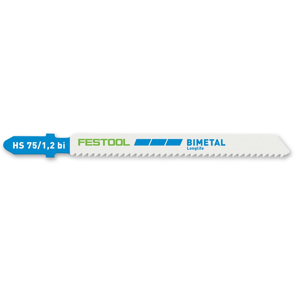 Festool Jigsaw Blade Mixed Set Wood/Metal/Plastic (Pkt 21)