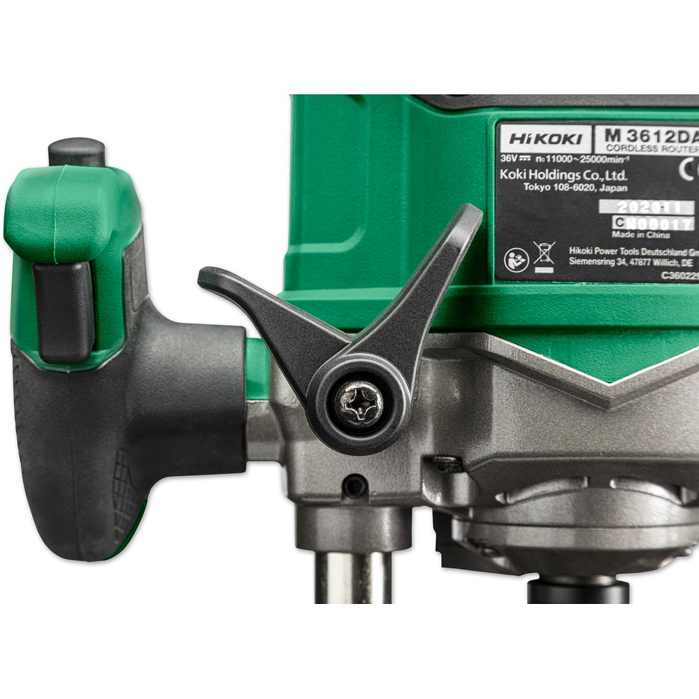 Hikoki M3612DAJP Multi-Volt 1/2" Router Kit (1 x 5.0/2.5Ah)