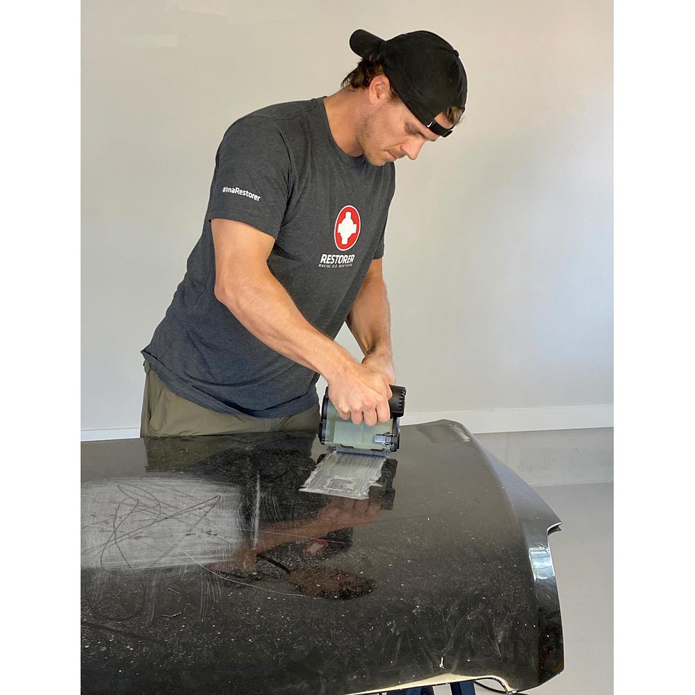 Restorer Tool Rust & Paint Removal 46 Grit