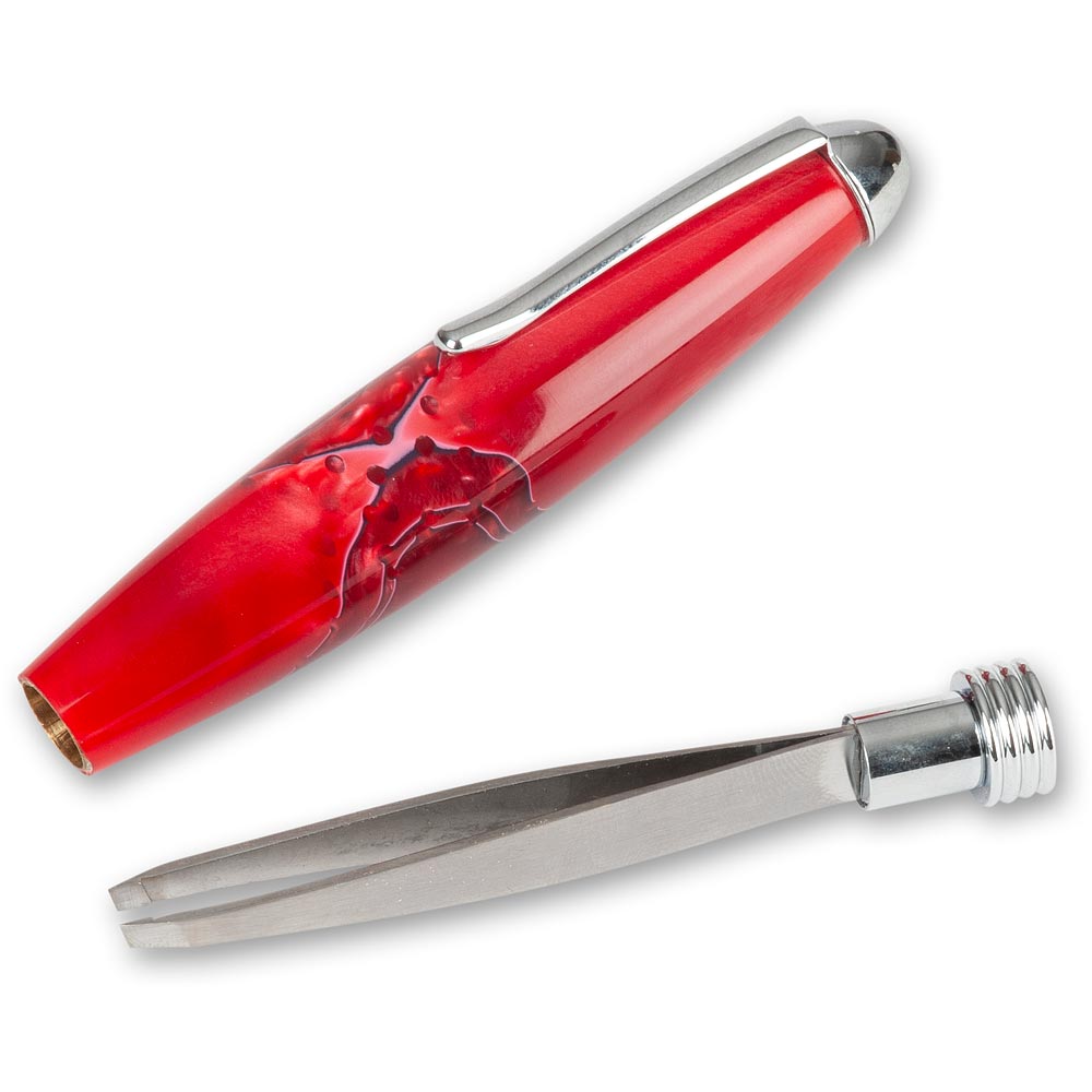 Tweezer Kit in Chrome