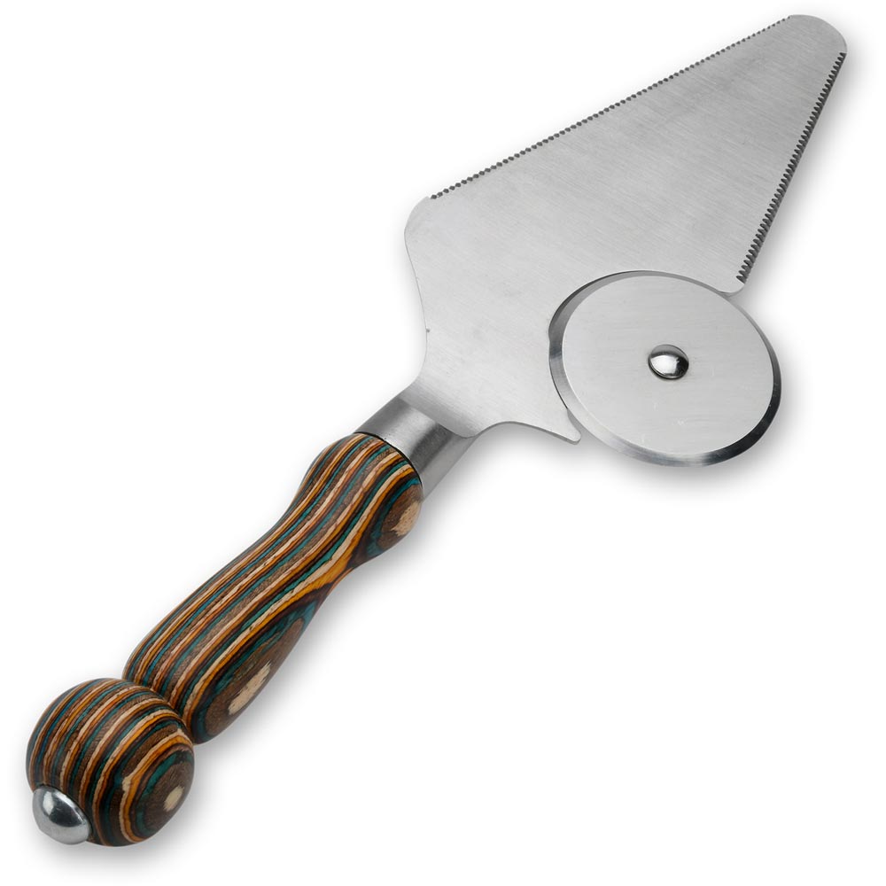 3 in 1 Pizza Cutter, Slicer & Server